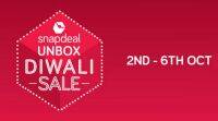 Snapdeal的“解盒排灯节销售”于10月2日开始：这是你需要知道的一切