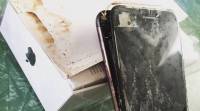 顾客收到烧坏的苹果iPhone