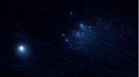 NASA的哈勃发现了外彗星，使其跌落到年轻的恒星上