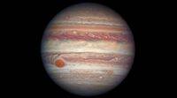 哈勃太空望远镜拍摄木星的特写肖像