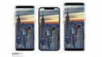 苹果iPhone 8新闻原理图泄露，尺寸与三星Galaxy S8、S8相比
