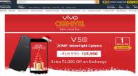 Vivo嘉年华现在在亚马逊印度直播：V7、V5和更多手机的顶级交易