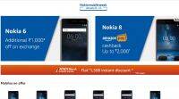 亚马逊上的诺基亚移动周: 诺基亚6，诺基亚8智能手机的顶级交易